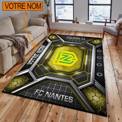 FC Nantes – Tapis de sol Nouveau Design avec nom personnalisé
