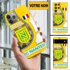 FC Nantes – Étui pour téléphone Édition spéciale Avec Nom Personnalisé
