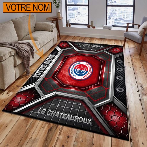 LB Châteauroux – Tapis de sol Nouveau Design avec nom personnalisé