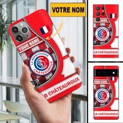 LB Châteauroux – Étui pour téléphone Édition spéciale Avec Nom Personnalisé