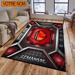 Le Mans FC – Tapis de sol Nouveau Design avec nom personnalisé