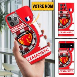 Le Mans FC – Étui pour téléphone Édition spéciale Avec Nom Personnalisé