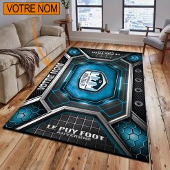 Le Puy Foot 43 Auvergne – Tapis de sol Nouveau Design avec nom personnalisé