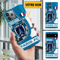 Paris FC – Étui pour téléphone Édition spéciale Avec Nom Personnalisé