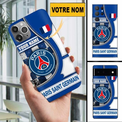Paris Saint-Germain – Étui pour téléphone Édition spéciale Avec Nom Personnalisé