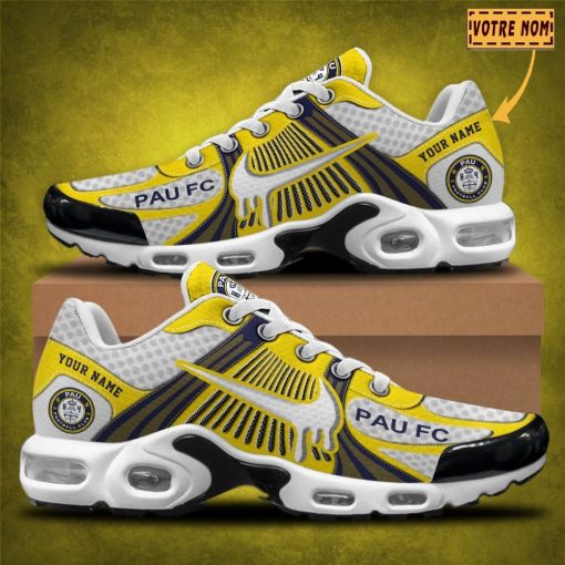 Chaussures Air Max Plus Pau FC Nouvelle édition avec nom personnalisé