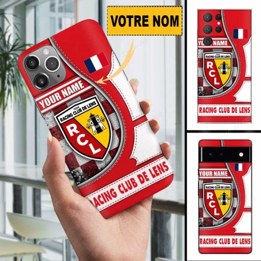 RC Lens – Étui pour téléphone Édition spéciale Avec Nom Personnalisé