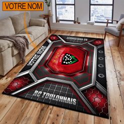 RC Toulonnais – Tapis de sol Nouveau Design avec nom personnalisé