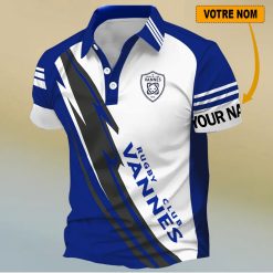 RC Vannes – Chemise polo Nouveau Design Avec Nom Personnalisé