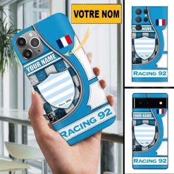 Racing 92 – Étui pour téléphone Édition spéciale Avec Nom Personnalisé
