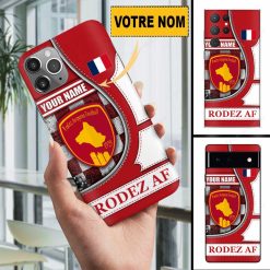 Rodez AF – Étui pour téléphone Édition spéciale Avec Nom Personnalisé