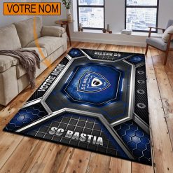 SC Bastia – Tapis de sol Nouveau Design avec nom personnalisé