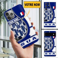 SU Agen – Étui pour téléphone Édition spéciale Avec Nom Personnalisé