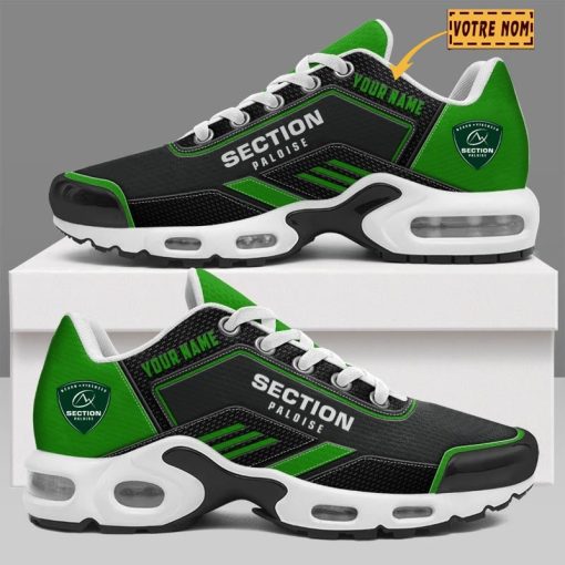 Section Paloise – Chaussures Air Max Plus Nouvelle Version avec nom personnalisé