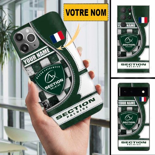 Section Paloise – Étui pour téléphone Édition spéciale Avec Nom Personnalisé