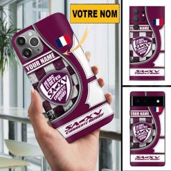 Soyaux-Angoulême XV – Étui pour téléphone Édition spéciale Avec Nom Personnalisé