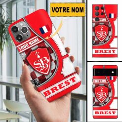 Stade Brestois 29 – Étui pour téléphone Édition spéciale Avec Nom Personnalisé
