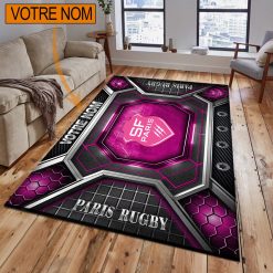 Stade Francais – Tapis de sol Nouveau Design avec nom personnalisé