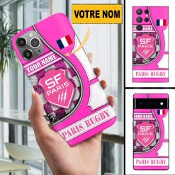 Stade Francais – Étui pour téléphone Édition spéciale Avec Nom Personnalisé
