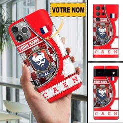 Stade Malherbe Caen – Étui pour téléphone Édition spéciale Avec Nom Personnalisé