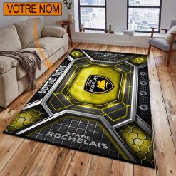 Stade Rochelais – Tapis de sol Nouveau Design avec nom personnalisé