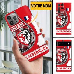 US Boulogne – Étui pour téléphone Édition spéciale Avec Nom Personnalisé