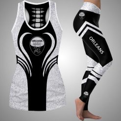 US Orléans Loiret – Débardeur ajouré et Leggings Nouveau Design
