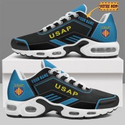 USA Perpignan – Chaussures Air Max Plus Nouvelle Version avec nom personnalisé