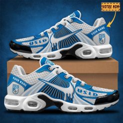 Chaussures Air Max Plus USL Dunkerque Nouvelle édition avec nom personnalisé