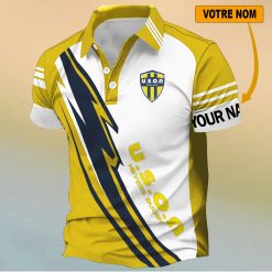 USON Nevers – Chemise polo Nouveau Design Avec Nom Personnalisé