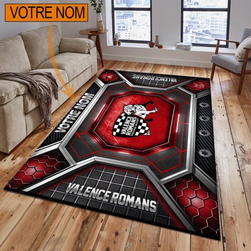 Valence Romans – Tapis de sol Nouveau Design avec nom personnalisé