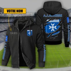 AJ Auxerre – Hoodie de sport Édition spéciale avec nom personnalisé