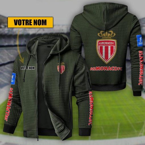 AS Monaco – Hoodie de sport nouvelle version avec nom personnalisé AS Monaco – Hoodie de sport nouvelle version avec nom personnalisé