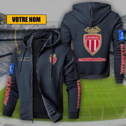 AS Monaco – Hoodie de sport nouvelle version avec nom personnalisé AS Monaco – Hoodie de sport nouvelle version avec nom personnalisé