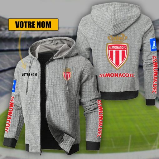 AS Monaco – Hoodie de sport nouvelle version avec nom personnalisé AS Monaco – Hoodie de sport nouvelle version avec nom personnalisé