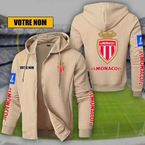 AS Monaco – Hoodie de sport nouvelle version avec nom personnalisé AS Monaco – Hoodie de sport nouvelle version avec nom personnalisé
