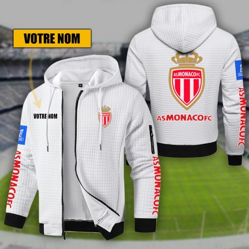 AS Monaco – Hoodie de sport nouvelle version avec nom personnalisé AS Monaco – Hoodie de sport nouvelle version avec nom personnalisé