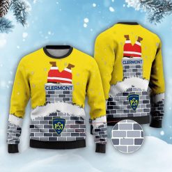 ASM Clermont Auvergne – Pull-over à motif de Père Noël