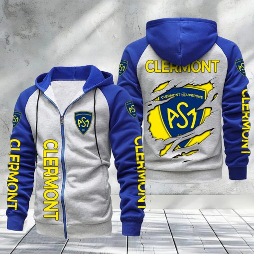 ASM Clermont Auvergne – Hoodie zippé raglan Nouveau Design Nouvelle édition ASM Clermont Auvergne – Hoodie zippé raglan Nouveau Design Nouvelle édition