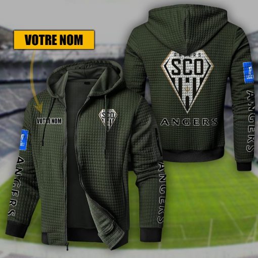 Angers SCO – Hoodie de sport nouvelle version avec nom personnalisé Angers SCO – Hoodie de sport nouvelle version avec nom personnalisé