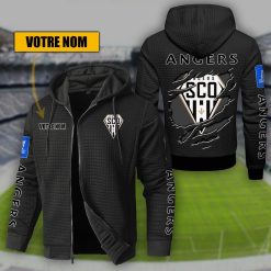 Angers SCO – Hoodie de sport Édition spéciale avec nom personnalisé