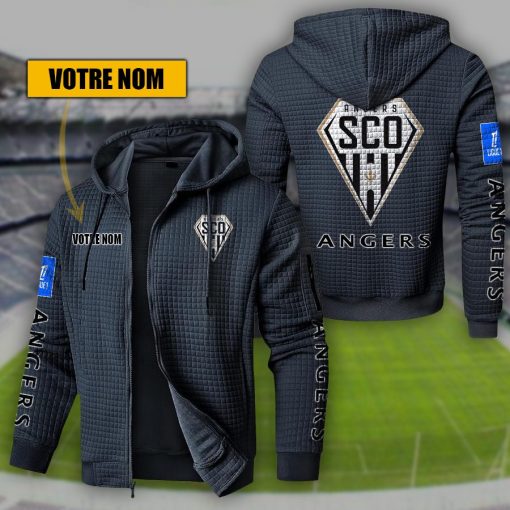 Angers SCO – Hoodie de sport nouvelle version avec nom personnalisé Angers SCO – Hoodie de sport nouvelle version avec nom personnalisé