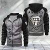 Angers SCO – Hoodie zippé raglan Nouveau Design Nouvelle édition