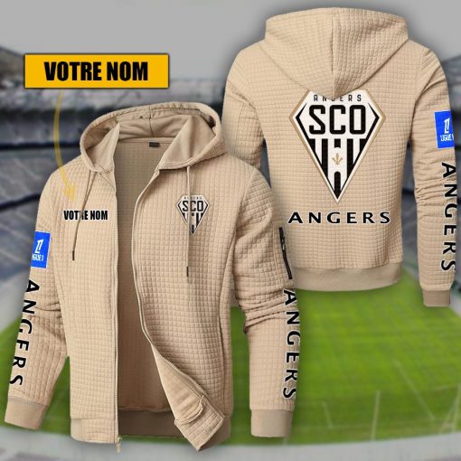 Angers SCO – Hoodie de sport nouvelle version avec nom personnalisé Angers SCO – Hoodie de sport nouvelle version avec nom personnalisé