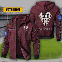 Angers SCO – Hoodie de sport nouvelle version avec nom personnalisé