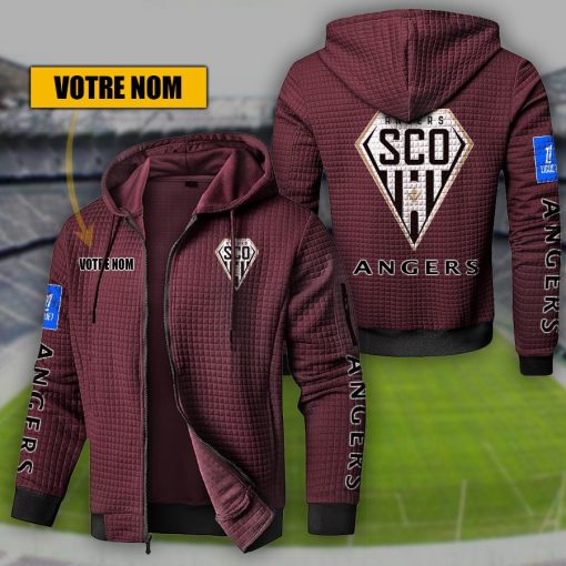 Angers SCO – Hoodie de sport nouvelle version avec nom personnalisé Angers SCO – Hoodie de sport nouvelle version avec nom personnalisé