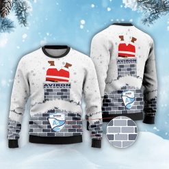 Aviron Bayonnais – Pull-over à motif de Père Noël