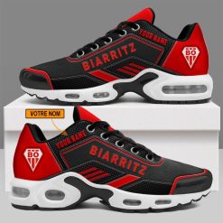 Biarritz Olympique PB – Chaussures Air Max Plus Nouveau style avec nom personnalisé