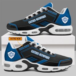 Castres Olympique – Chaussures Air Max Plus Nouveau style avec nom personnalisé