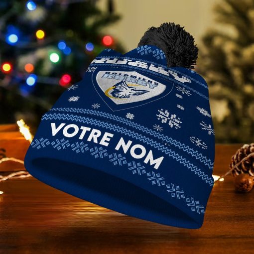 Colomiers Rugby – Bonnet de Noël Nouvelle Version avec nom personnalisé Colomiers Rugby – Bonnet de Noël Nouvelle Version avec nom personnalisé